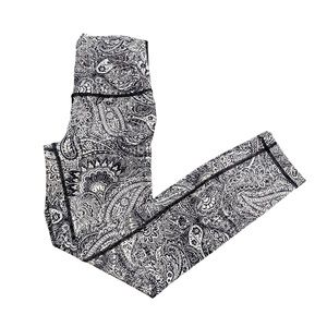 Lululemon Wunder Under Paisley Cropped Leggings
